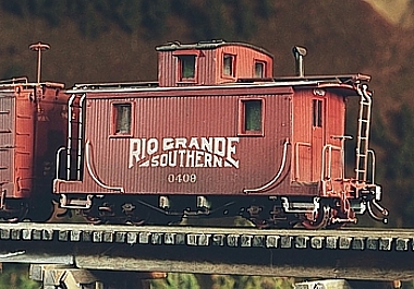 D&RGW Caboose #0409