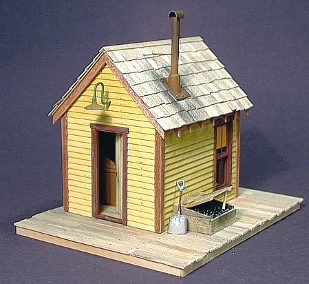 The completed shanty 